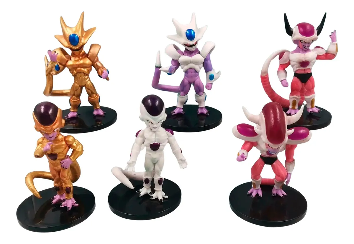 Set 6 Figuras Transformaciones de Freezer 8cm Aprox
