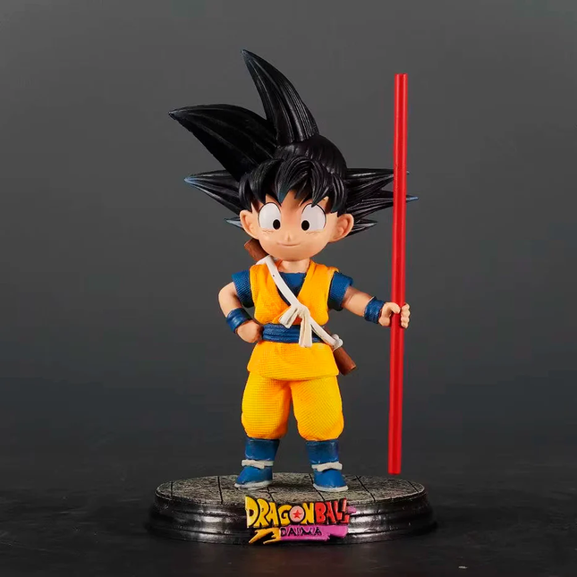 Figura Goku Niño con Bastón Nyoi-bō 18cm Aprox