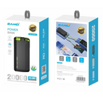 Power Bank SANEI 20000mAh - caja frontal y trasera