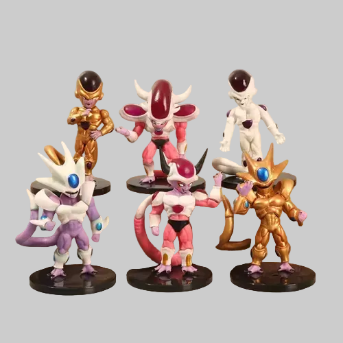 Set 6 Figuras Transformaciones de Freezer 8cm Aprox
