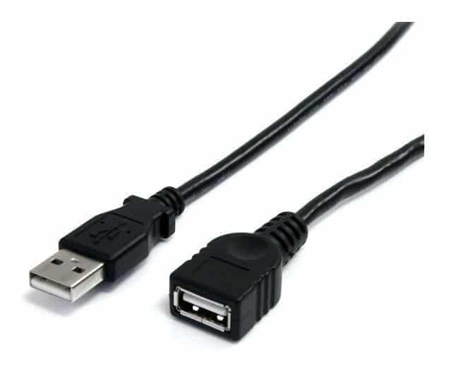 Cable USB Extensión Macho a Hembra 1.5 Metros
