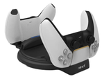 Dock Cargador Dual y Stand para Consola PS5 MIMD 15cm Aprox