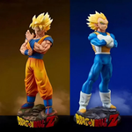 Set Figuras Goku y Vegeta Super Saiyan 29cm Aprox