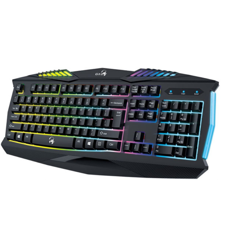 Teclado Gaming Genius GX Smart RGB Retroiluminado Con Cable