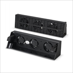 Ventilador Inteligente con 3 Turbinas USB para PS4 Slim DOBE 20cm Aprox