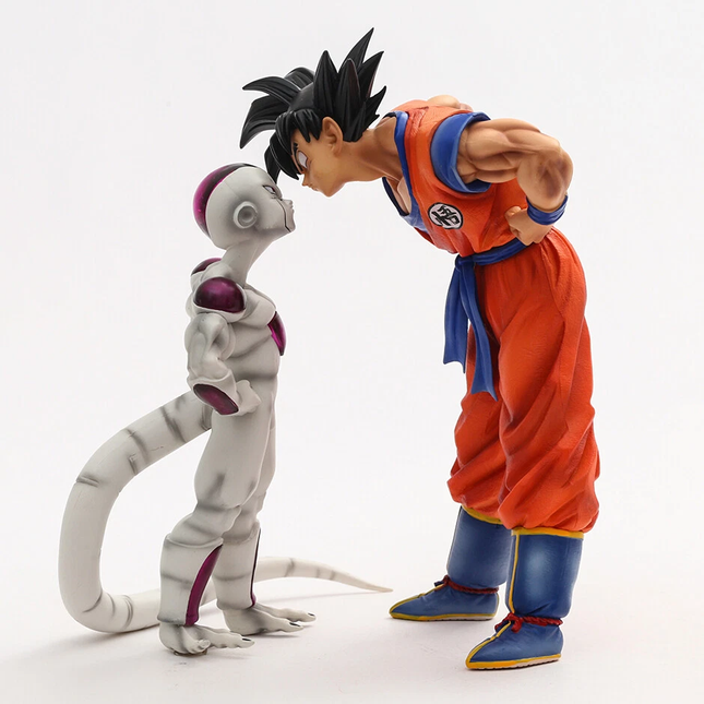 Figura Goku vs Freezer Dragon Ball Z 24cm Aprox