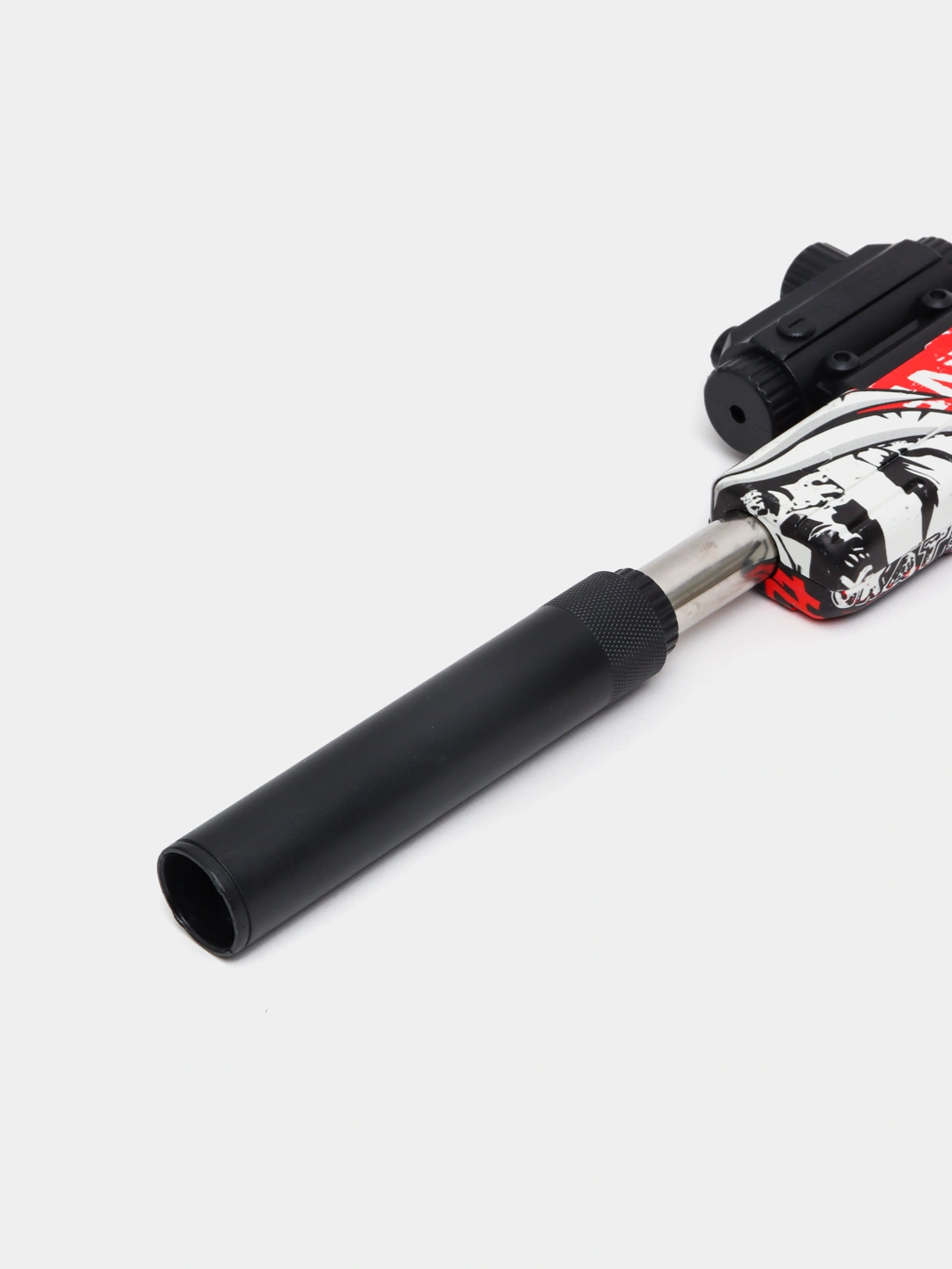 Pistola Airsoft P18C Graffiti con Silenciador Balines 6mm