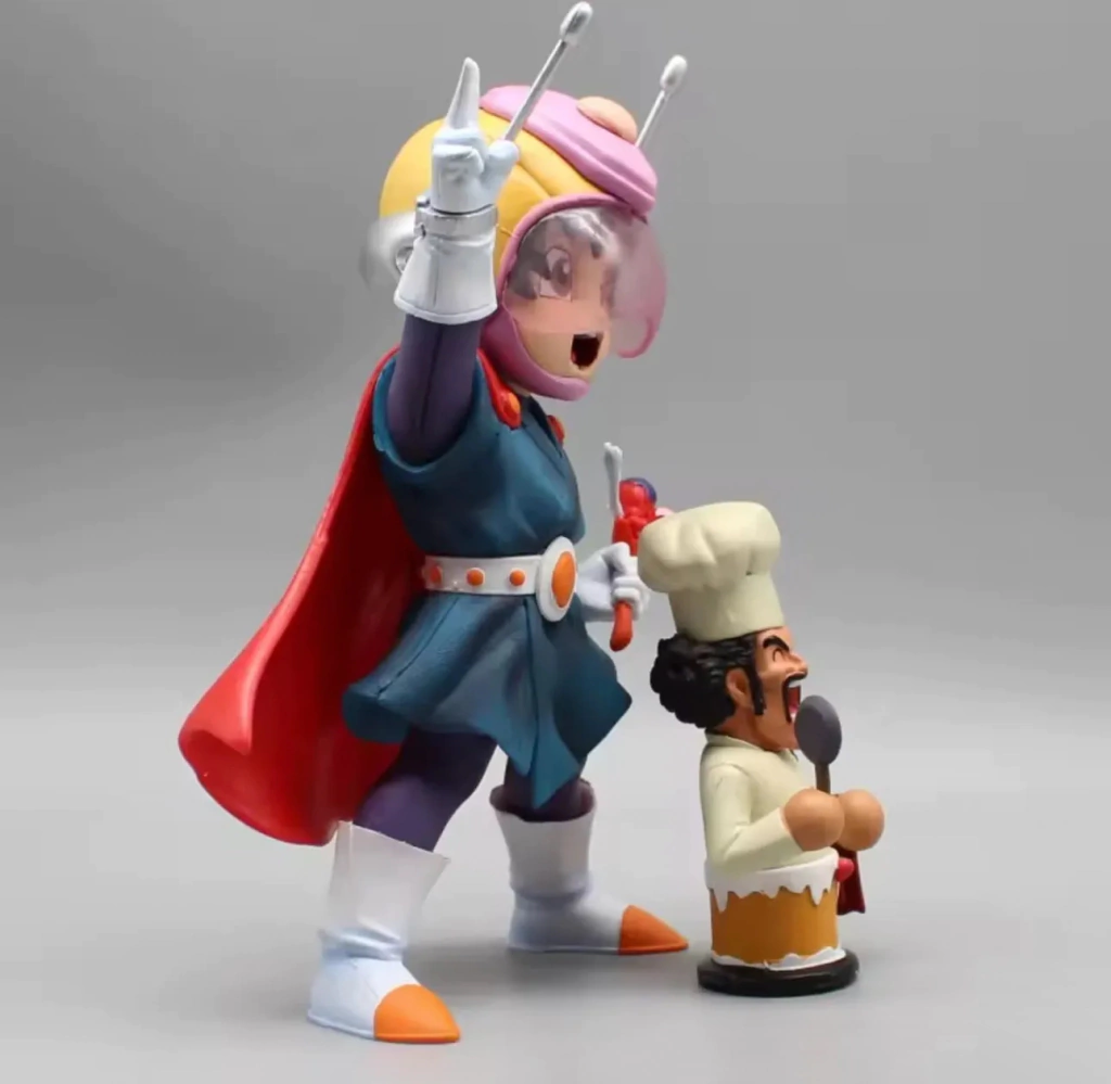 Figura Gran Saiyaman y Mr. Satan 20cm Aprox