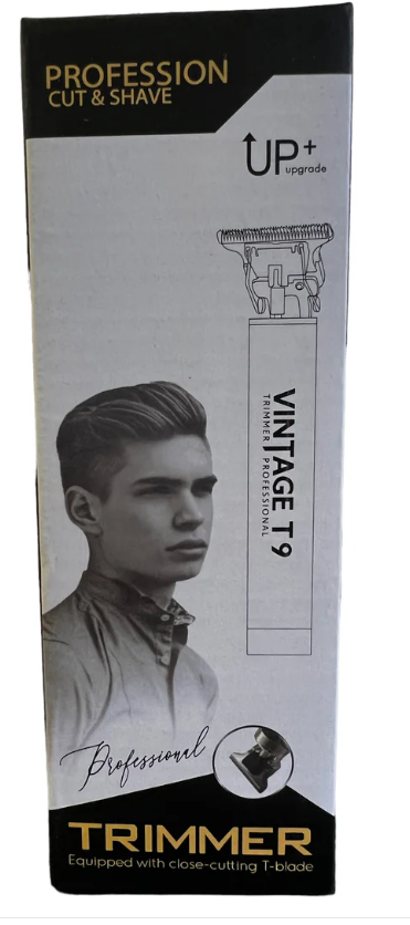 Máquina de Afeitar Trimmer Vintage T9 Recargable