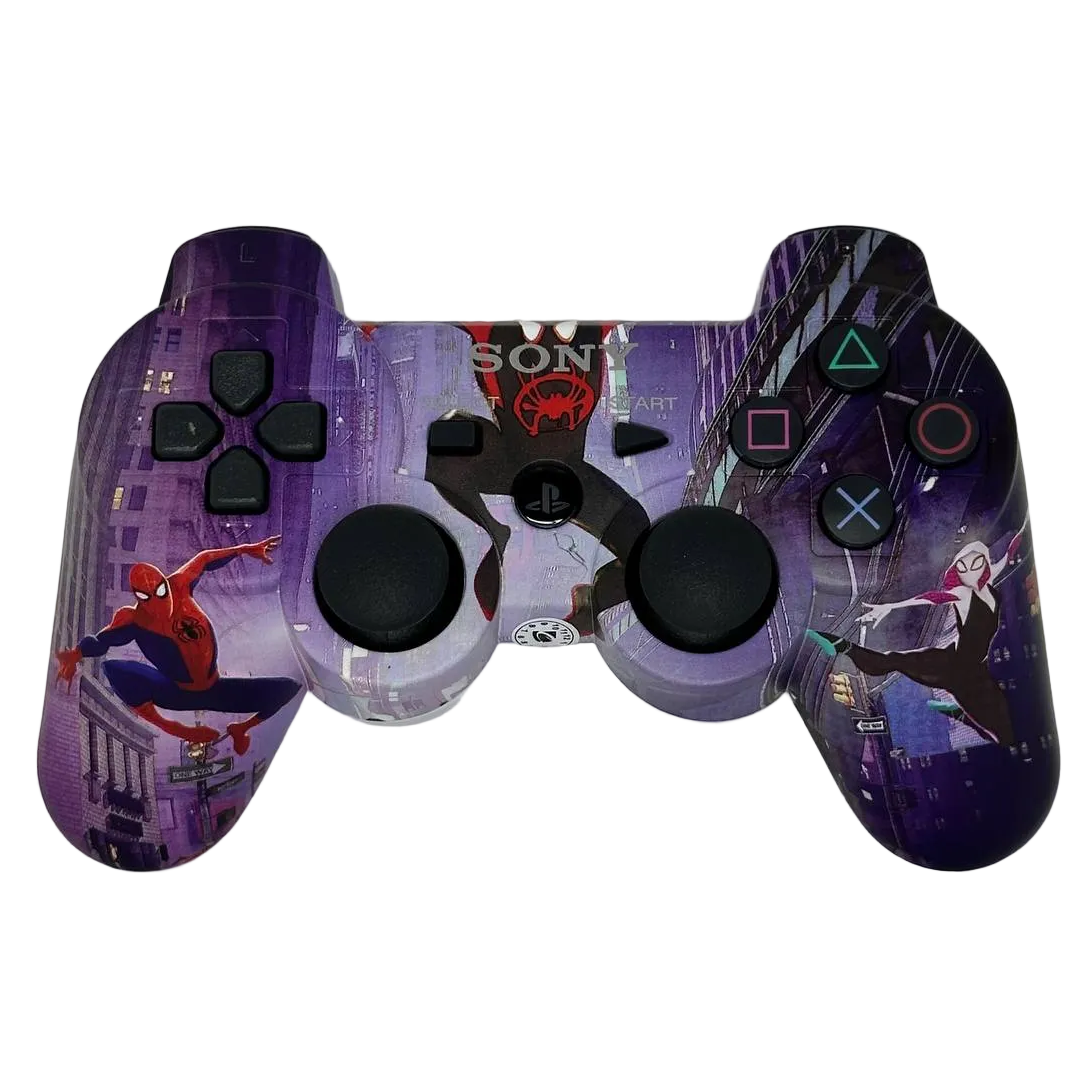 Control PS3 DualShock 3 Edición Spider-Man Into the Spider-Verse