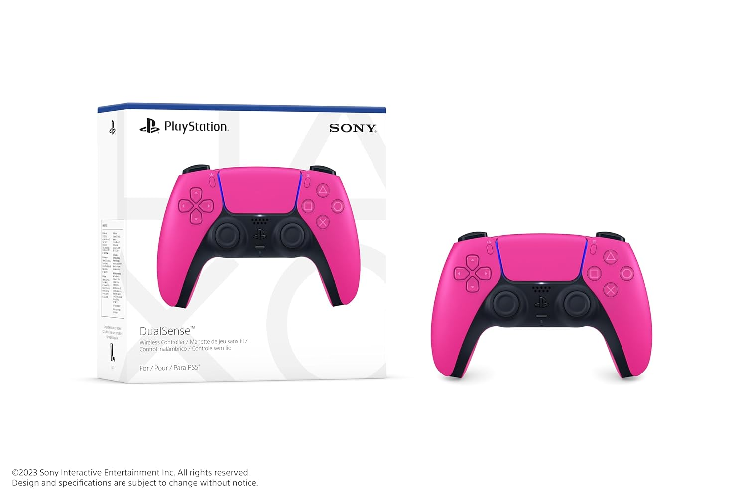 Control PS4 Nova Pink - Con caja
