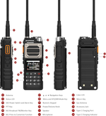 Radio Baofeng UV-25 GPS Pantalla Color 1.7" Largo Alcance