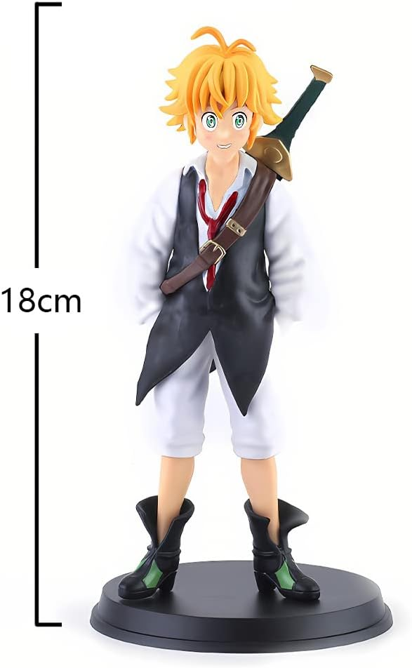 Figura Meliodas con Espada 18cm Aprox