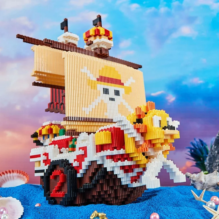 Thousand Sunny Bloques One Piece 3168 Piezas