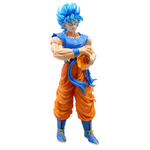 Figura Goku Super Saiyan Azul 28cm Aprox | Con Esfera del Dragón