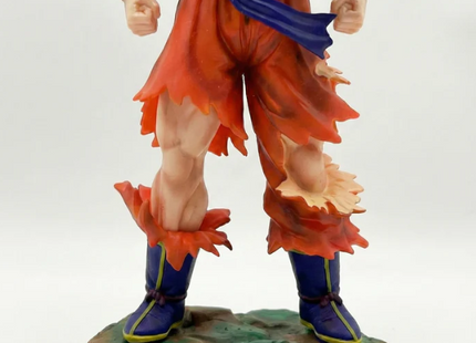 Figura Goku Super Saiyan 23cm Aprox | Gi Rojo Batalla con Base