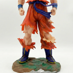 Figura Goku Super Saiyan 23cm Aprox | Gi Rojo Batalla con Base
