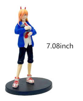Figura Power con Gato Meowy 12cm Aprox
