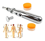 Lápiz de Acupuntura Electrónico 3 en 1 para Terapia de Masaje 18cm Aprox