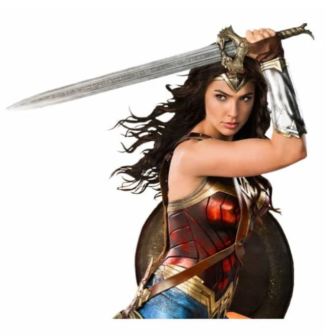 Espada Mata Dioses + Soporte de Wonder Woman - God Killer Decorativa 70cm