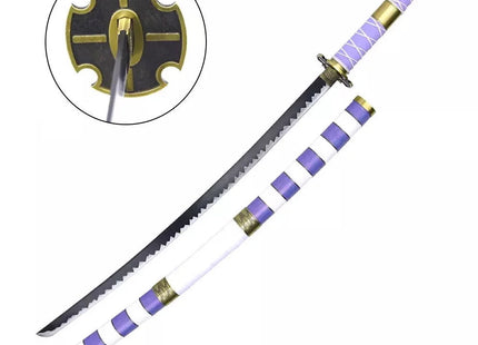 Katana de Luffy Hoja Acero + Vaina - One Piece 100cm