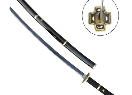 Katana Yubashiri de Zoro Hoja Acero + Vaina - One Piece 103cm