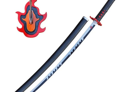 Espada Nichirin de Tanjiro Temporada 2 Hoja Acero + Vaina - Demon Slayer 103cm