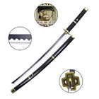 Katana Yubashiri de Zoro Hoja Acero + Vaina - One Piece 103cm