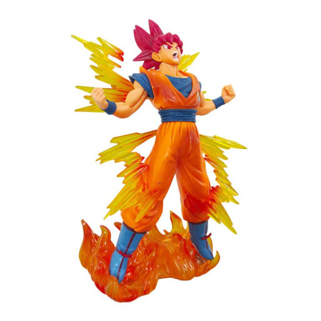 Figura Goku Super Saiyan God 25cm