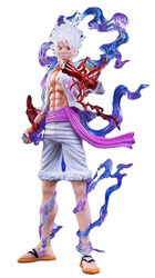Figura Luffy Gear 5 21cm - One Piece
