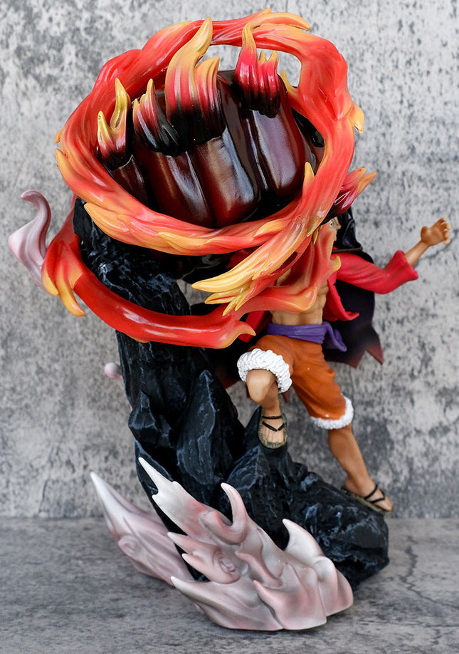 Figura Luffy Puño de Fuego 29cm