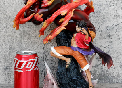 Figura Luffy Puño de Fuego 29cm