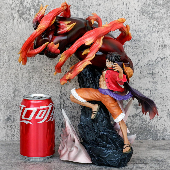 Figura Luffy Puño de Fuego 29cm