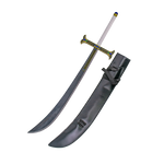 Espada Yoru de Mihawk Hoja Acero + Vaina - One Piece 104cm