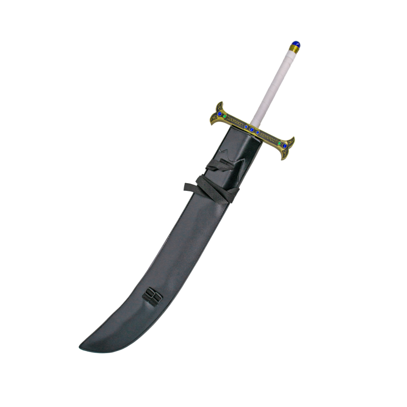 Espada Yoru de Mihawk Hoja Acero + Vaina - One Piece 104cm