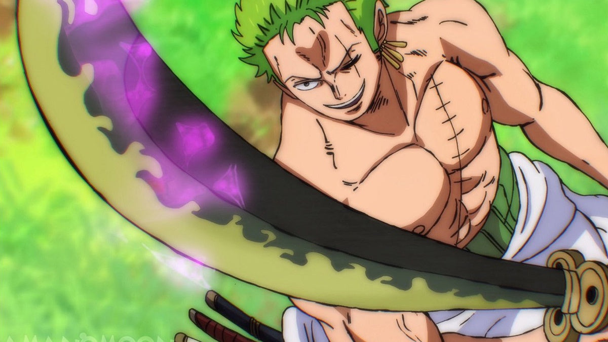 Katana Enma de Zoro Hoja Acero + Vaina - One Piece 103cm