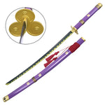 Katana Enma de Zoro Hoja Acero + Vaina - One Piece 103cm