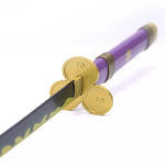 Katana Enma de Zoro Hoja Acero + Vaina - One Piece 103cm