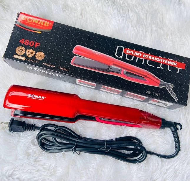 Plancha Alisadora SONAR Splint Straightener 480F - Alisado Profesional