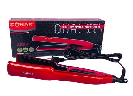Plancha Alisadora SONAR Splint Straightener 480F - Alisado Profesional