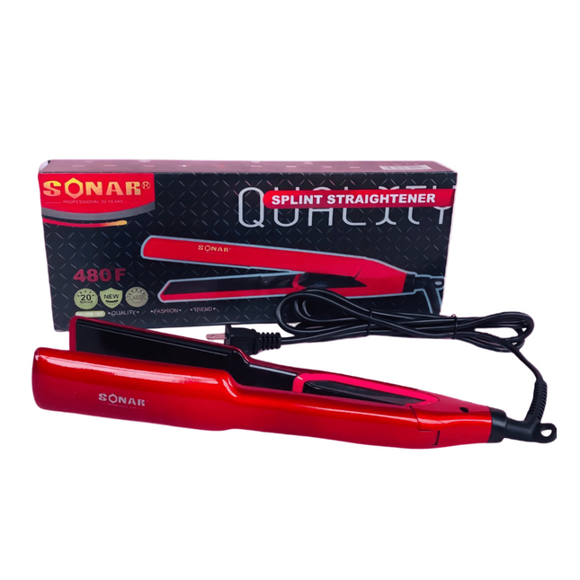 Plancha Alisadora SONAR Splint Straightener 480F - Alisado Profesional