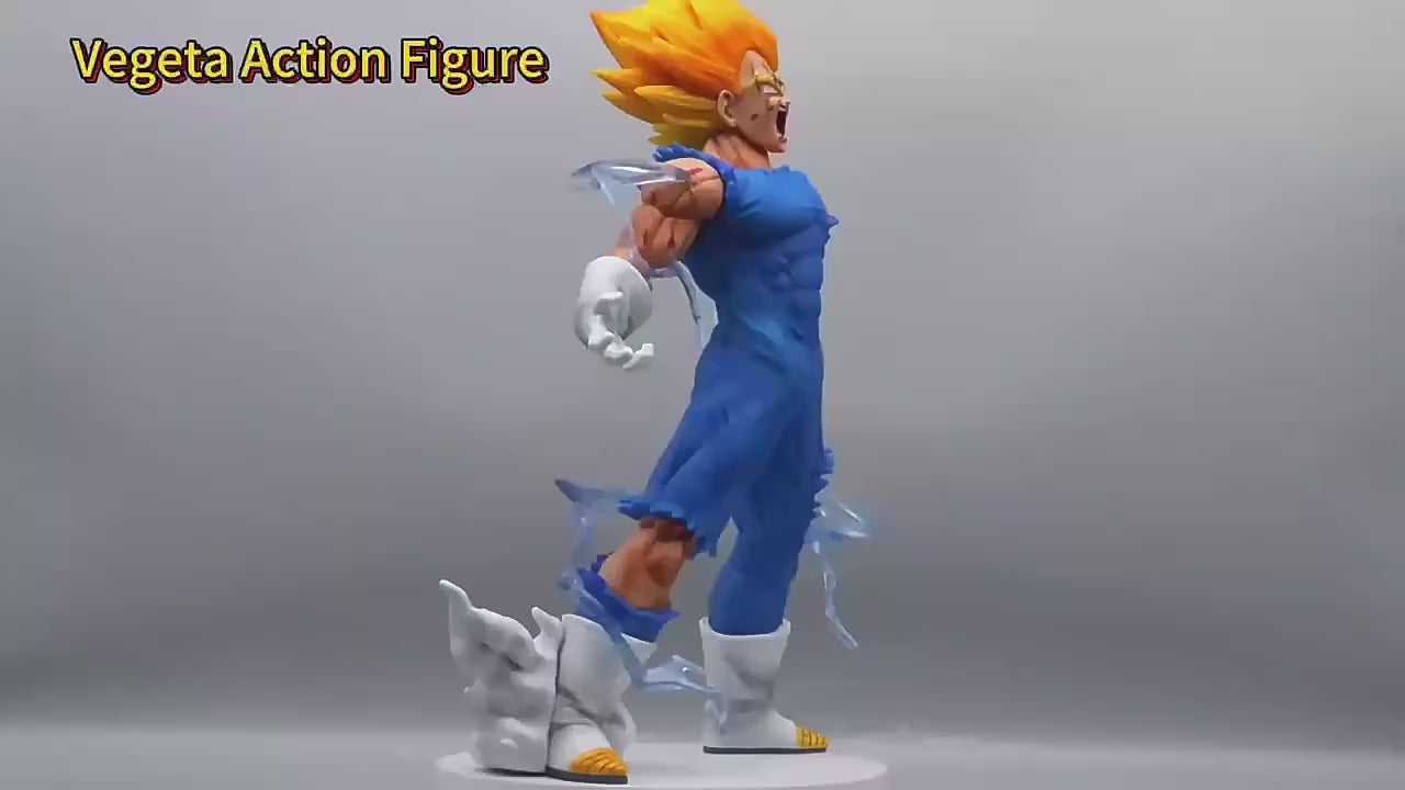 Figura de Colección Vegeta Majin con Efectos - Dragon Ball Z 27.3cm Aprox