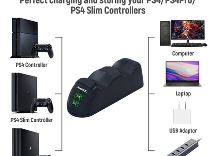 Estación de Carga DOBE PS4 Dual