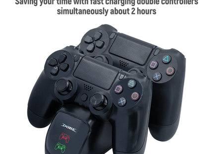 Estación de Carga DOBE PS4 Dual