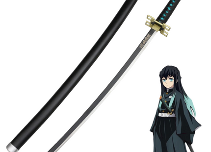 Katana Nichirin de Muichiro Tokito Hoja Acero + Vaina - Demon Slayer 100cm