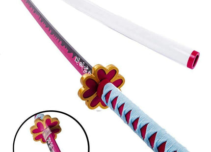 Katana Nichirin de Mitsuri Kanroji Hoja Acero + Vaina - Demon Slayer 103cm