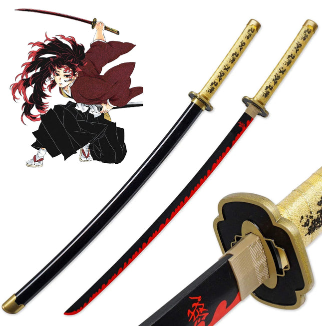 Katana Yoriichi Tsugikuni 103cm - Demon Slayer