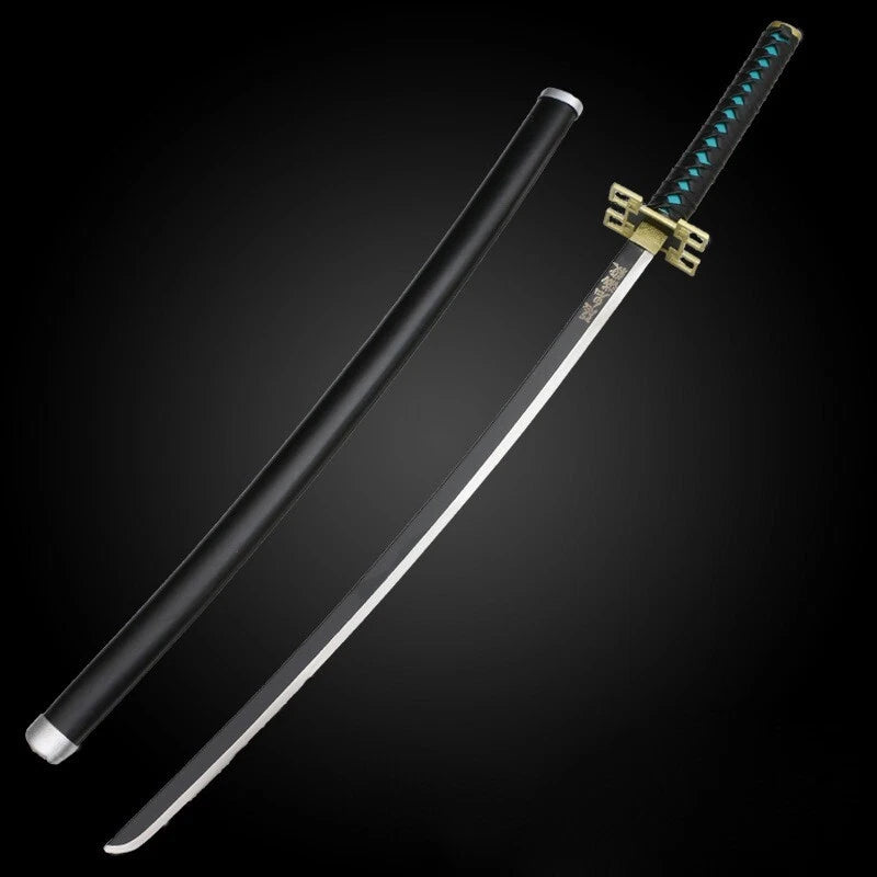 Katana Nichirin de Muichiro Tokito Hoja Acero + Vaina - Demon Slayer 100cm