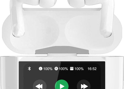 Audífonos Inalámbricos Bluetooth con Cancelación de Ruido y Pantalla Táctil