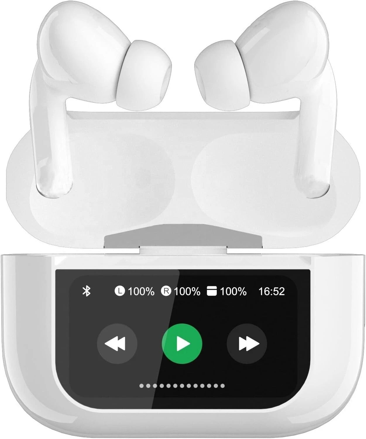 Audífonos Inalámbricos Bluetooth con Cancelación de Ruido y Pantalla Táctil